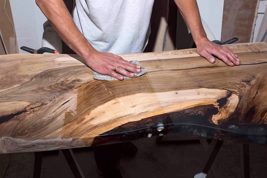 wood countertop coating