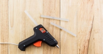 how to remove hot glue