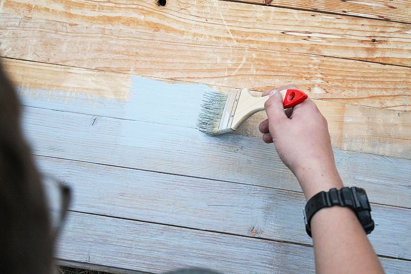 How to White Wash Wood
