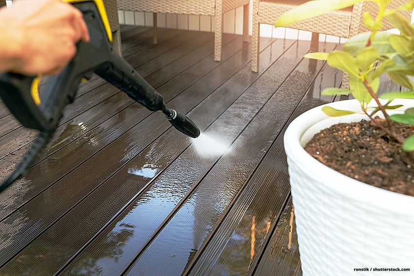 Using Deck Stain Remover