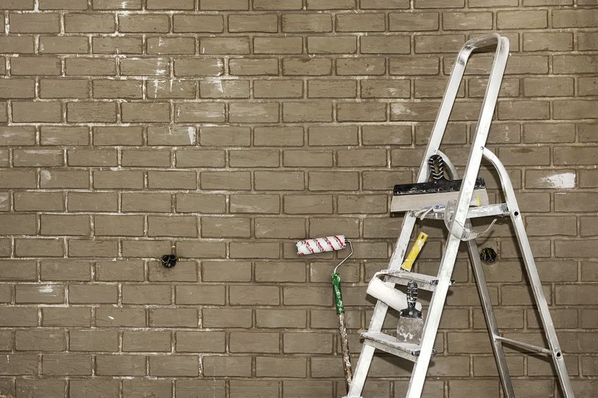 Stripping Paint From Brickwork
