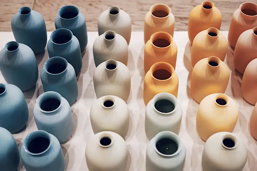 Different Glazed Ceramics