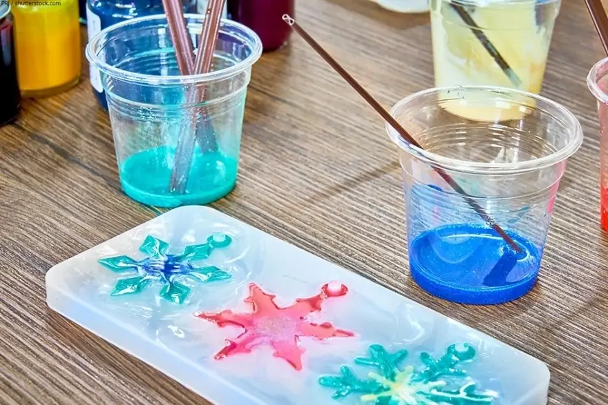 Crafting Colored Resin Decorations