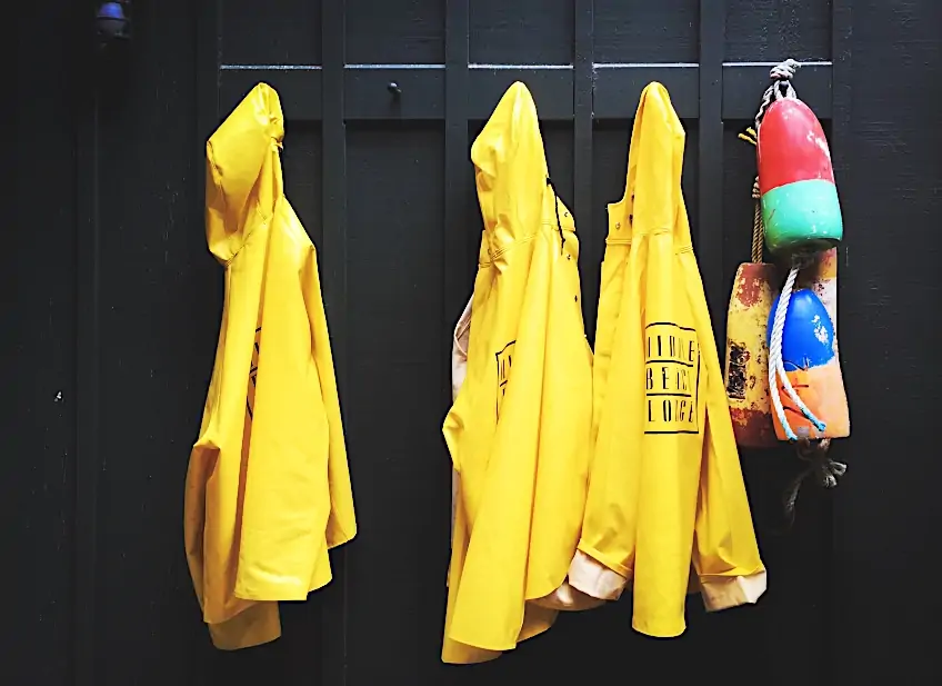 Raincoats Made from Nylon