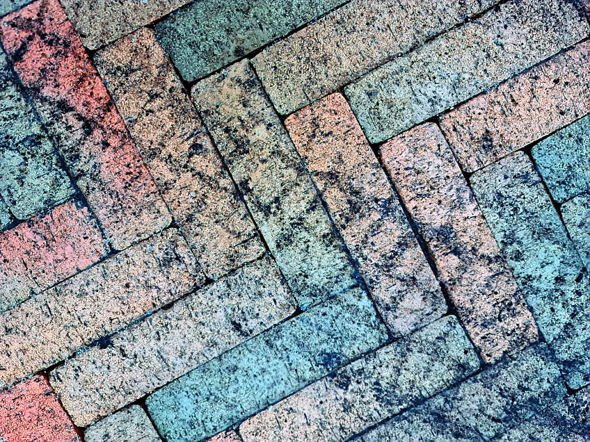Tire Marks on Paving