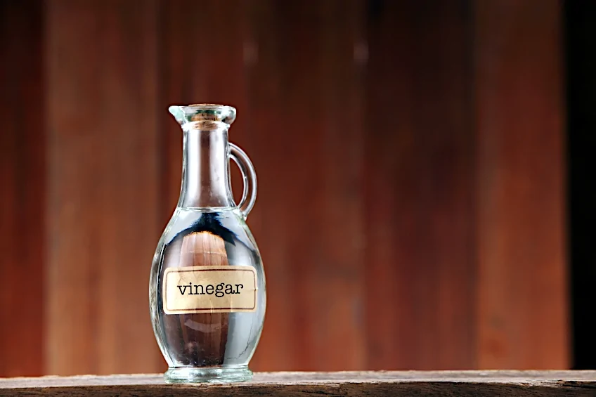 Vinegar Removes Resin from Hands
