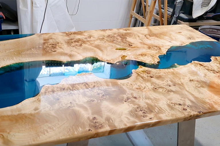 Resin Coffee Table – Make Your Own Wood and Epoxy Showpiece