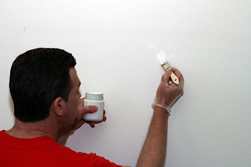 Touch-Up on Eggshell Paint
