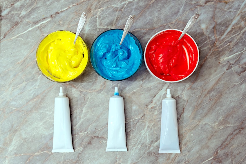 Gel-Based Food Colorings
