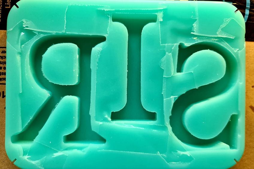 Silicone Resin Letter Molds