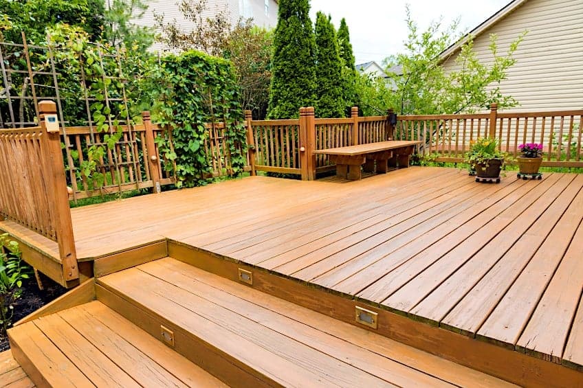 Brown Butternut Deck Stain Color
