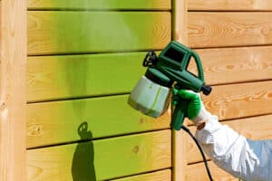 How to Spray Paint Wood