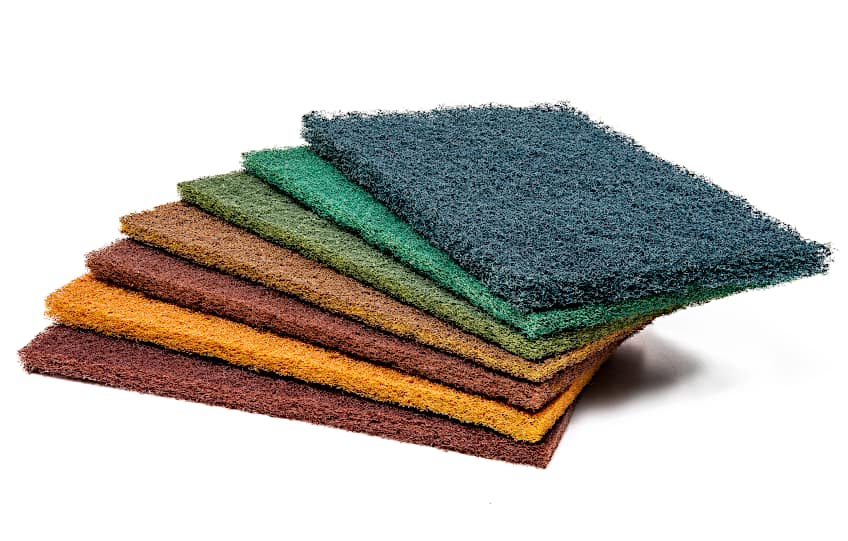 Scouring Pads for Liquid Sanding