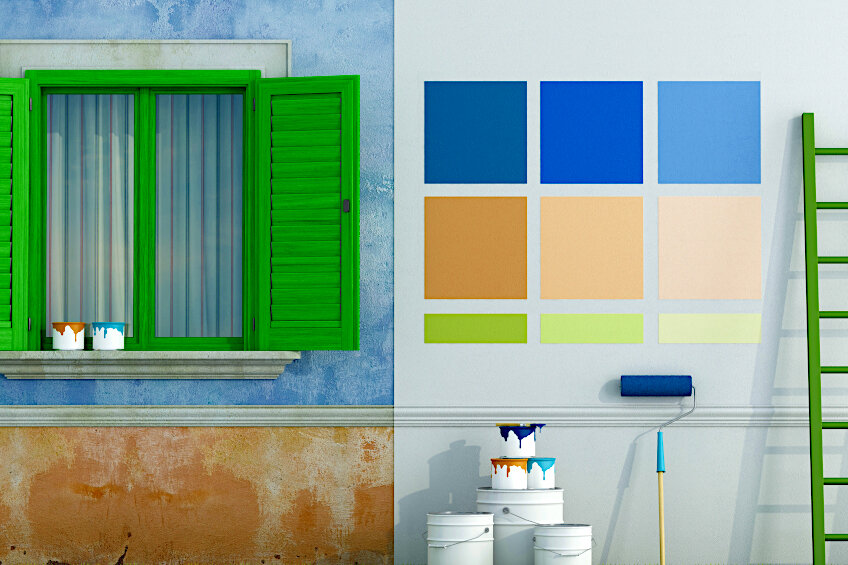 Water-Based Interior and Exterior Paint