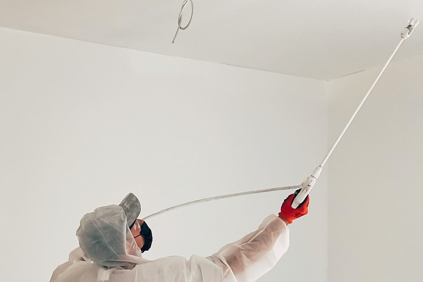 Painting Popcorn Ceiling