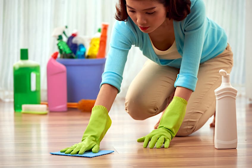 How to Care for Painted Laminate Floors