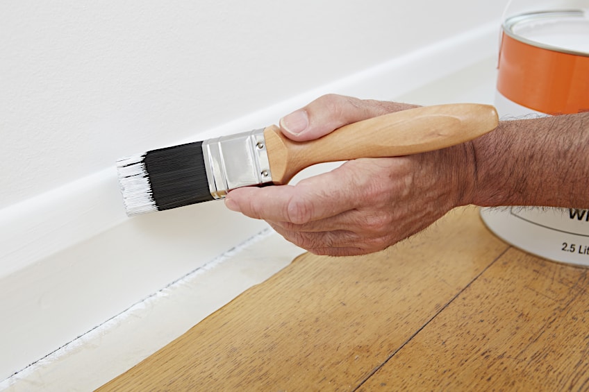 Painting Baseboard Without Tape