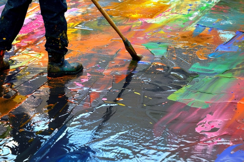 paint spills