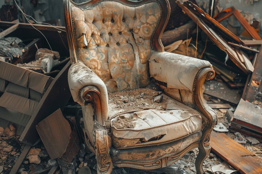 assess conditions for old furniture