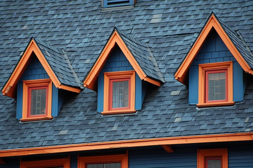 factors to paint roof shingles