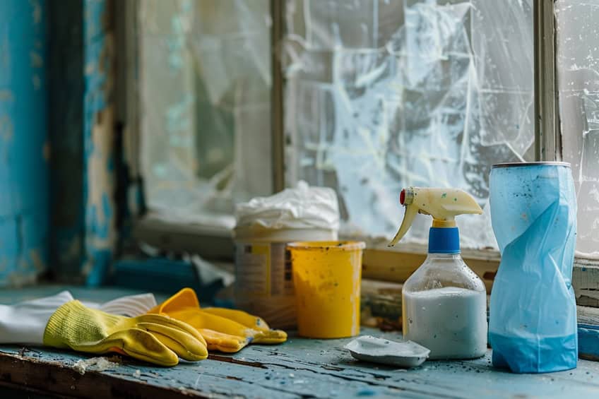 materials to remove chalk paint from glass