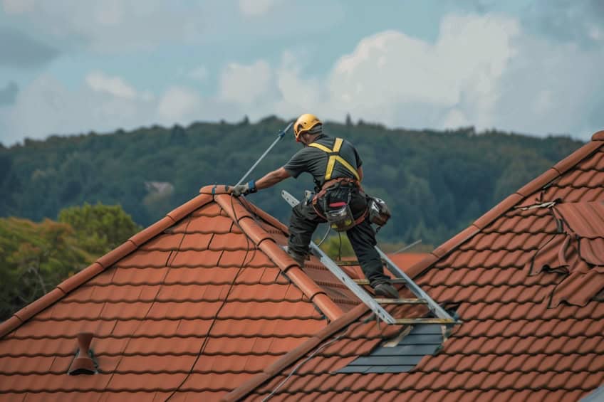safety with roof shingles