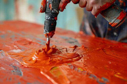 How to Stir Paint Without a Stick - No Stick, No Problem!
